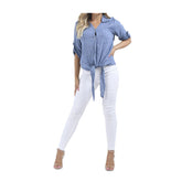 Anu Linen Wrap Shirt